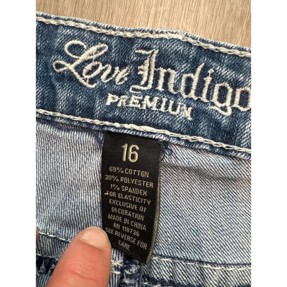 Love Indigo Flare Jeans Women's Size 16 - Picture 5 of 9